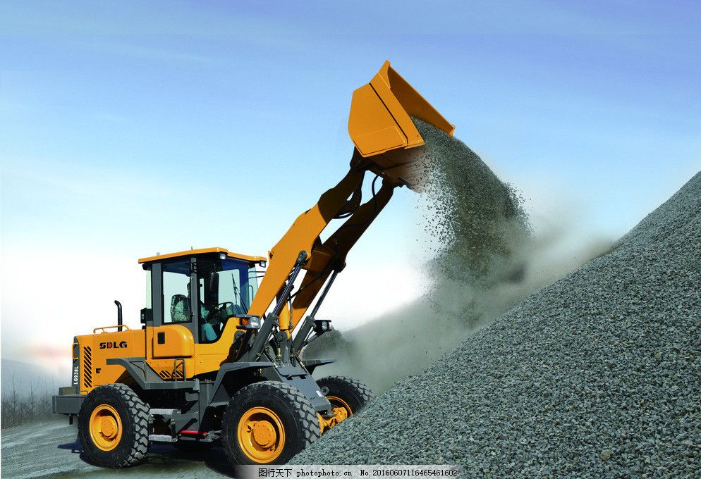 工程機(jī)械 臨工 裝載機(jī) 施工圖片